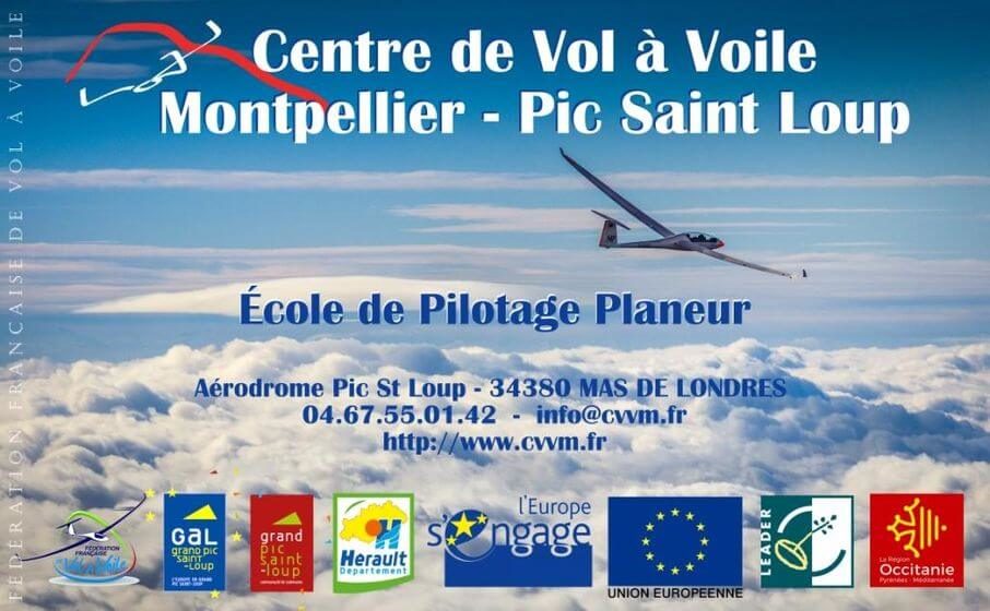 ffvp planeur Centre de Vol à Voile Montpellier Pic Saint Loup – CVVPSL 1
