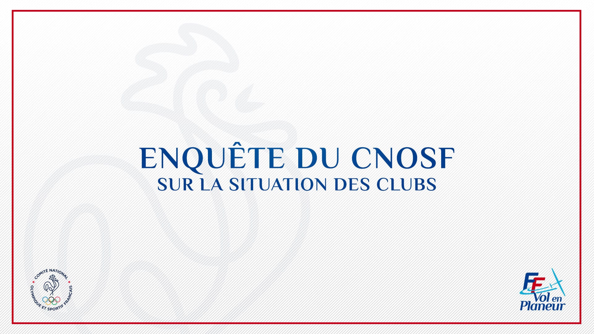 Enquête CNOSF sur la situation des clubs